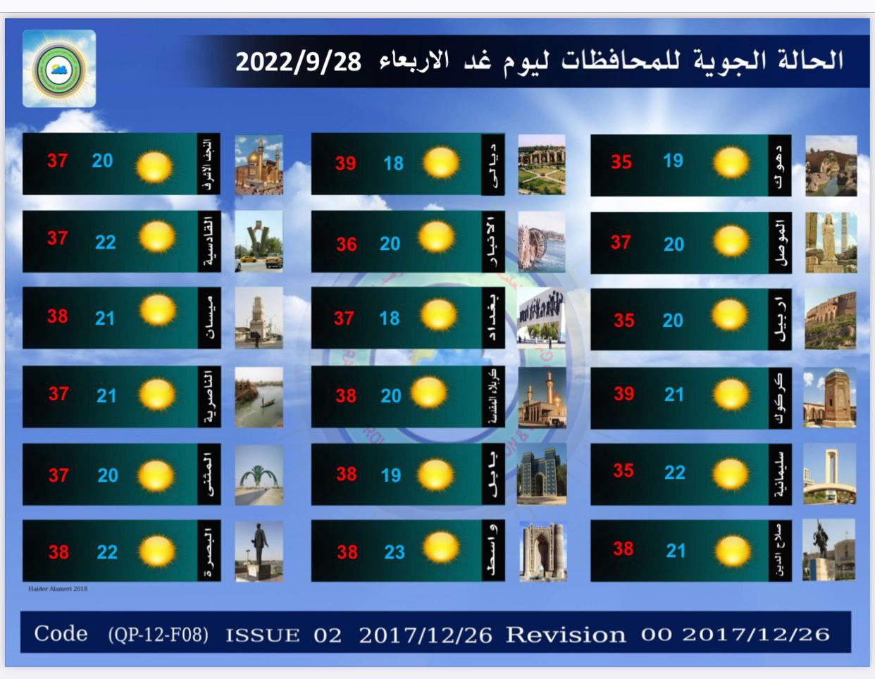 الطقس في العراق