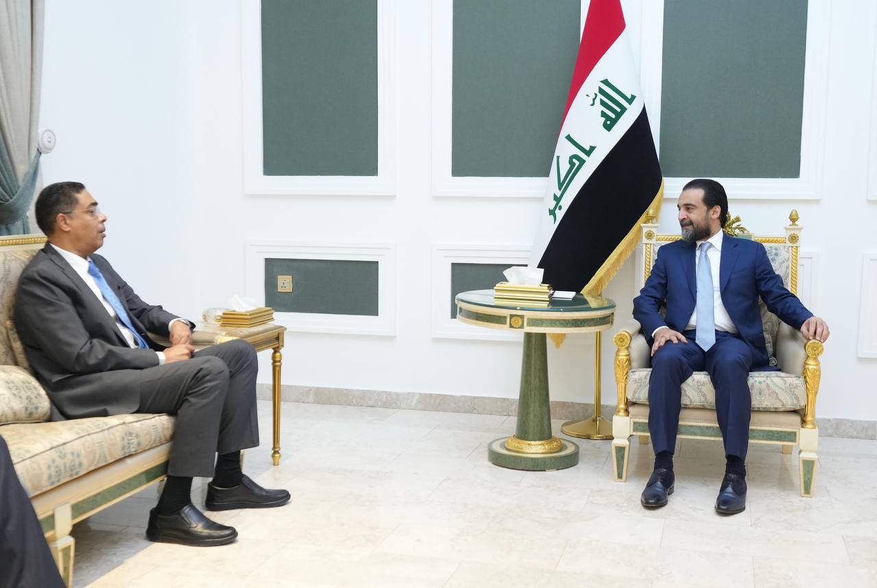 الحلبوسي يستقبل سفيري قطر والبحرين