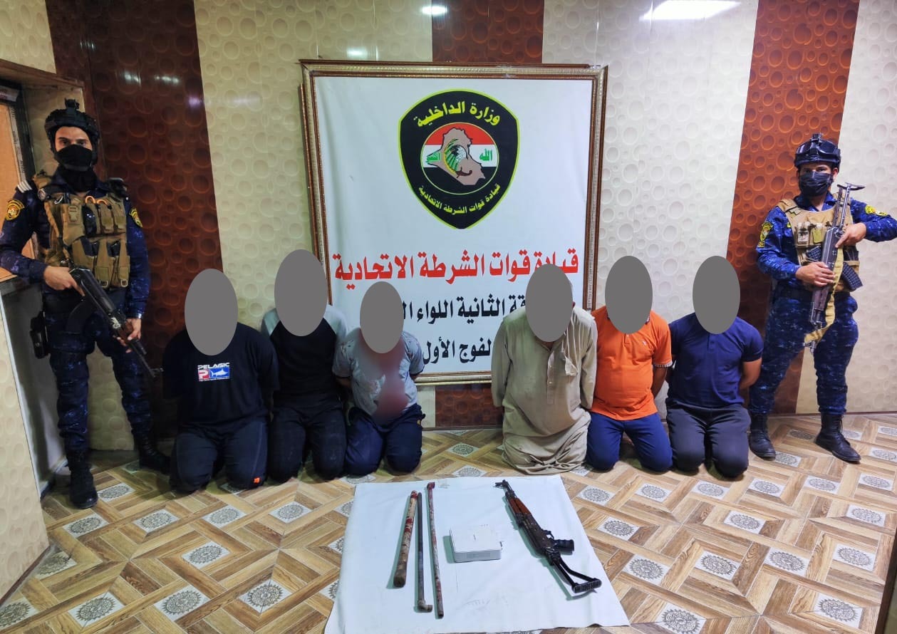 اعتقال مطلوبين في بغداد