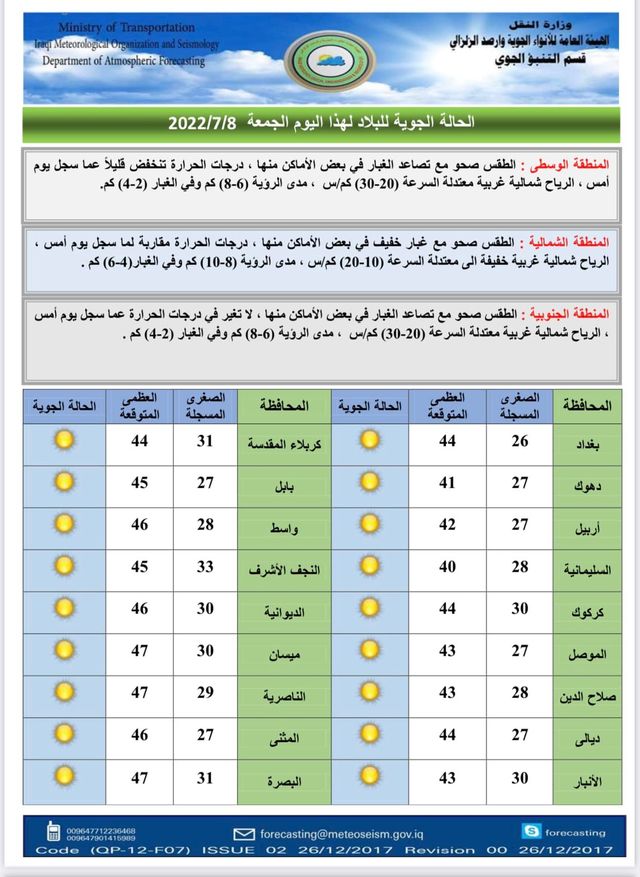 العواصف