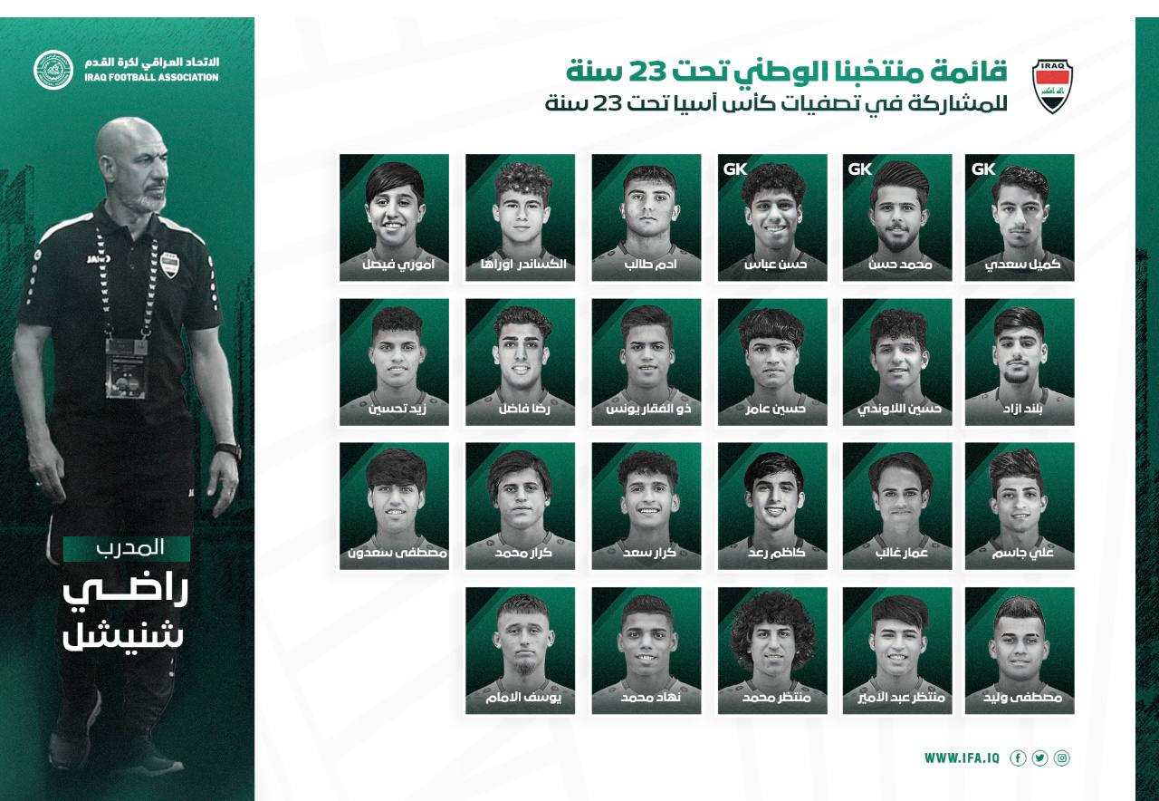 المنتخب الأولمبي العراقي