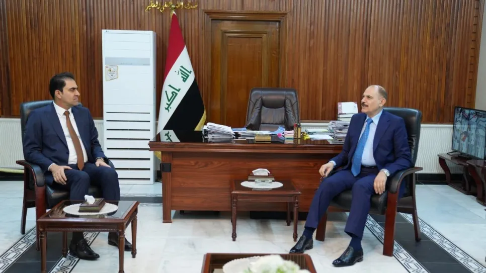 رئيس المحكمة الاتحادية ومحسن المندلاوي.jpeg
