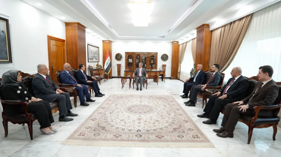 رئيس مجلس القضاء الاعلى يستقبل رئيس مجلس محافظة بغداد.jpg