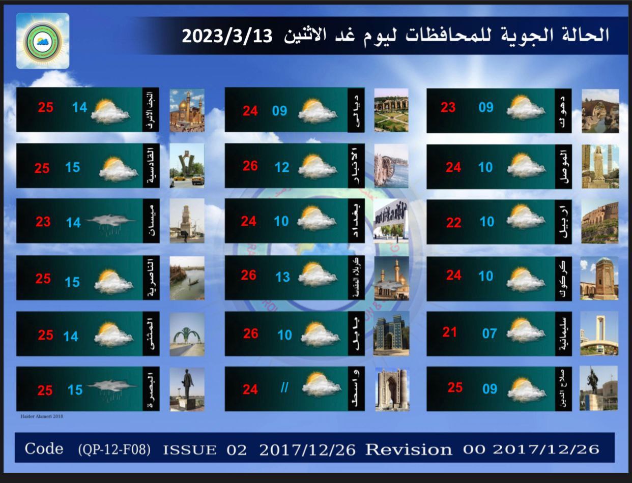 الطقس في العراق