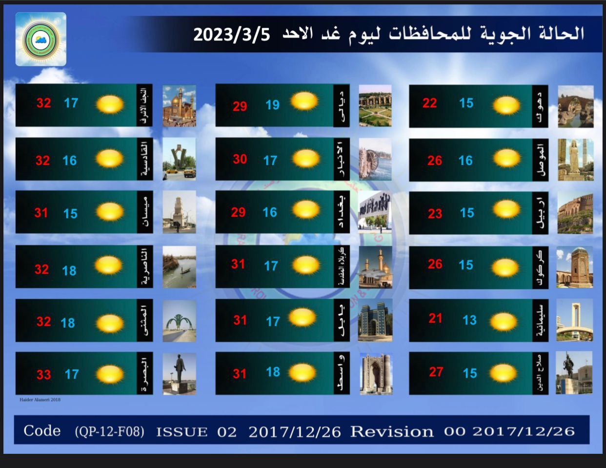الطقس في العراق