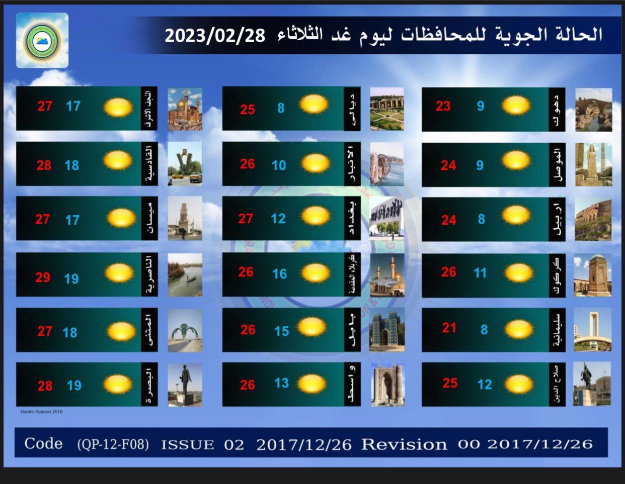 الطقس في العراق