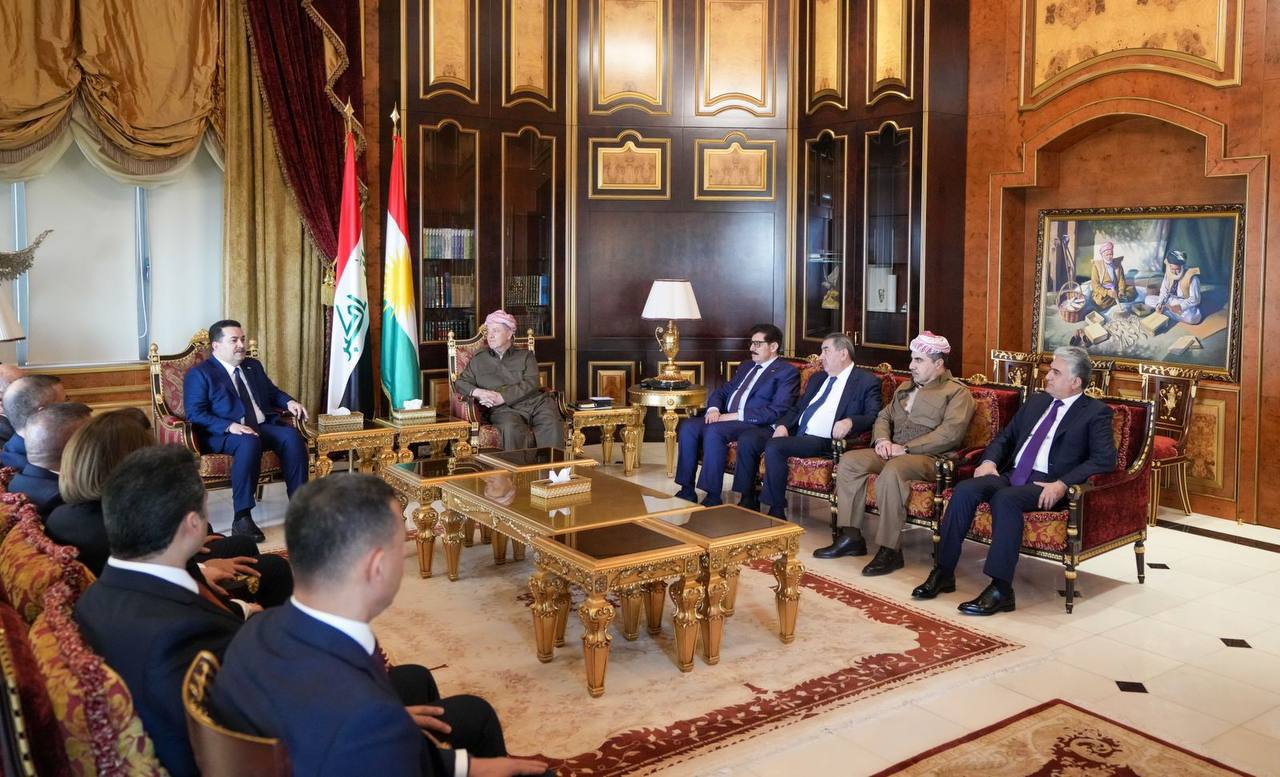السوداني ومسرور بارزاني