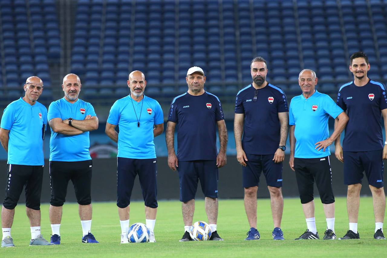 الكادر التدريبي للاولمبي العراقي.