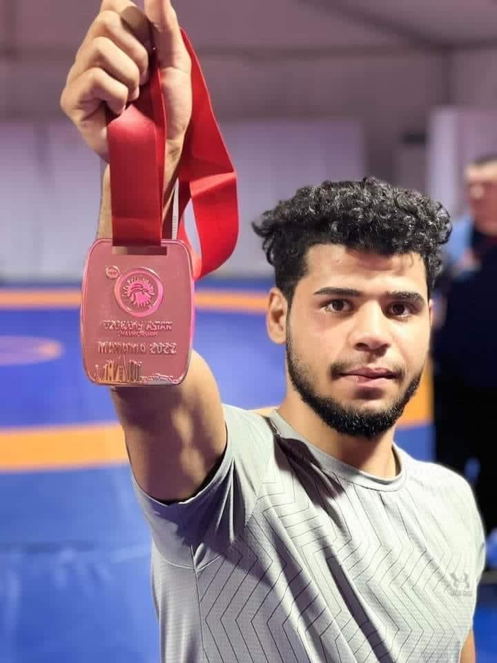 المصارع حسن عايد