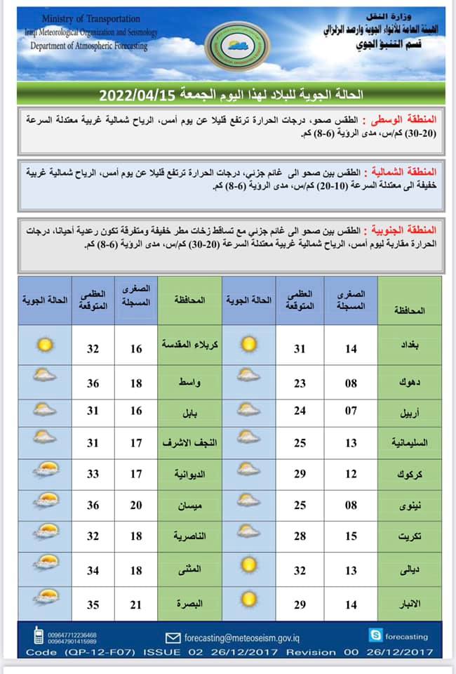 الطقس