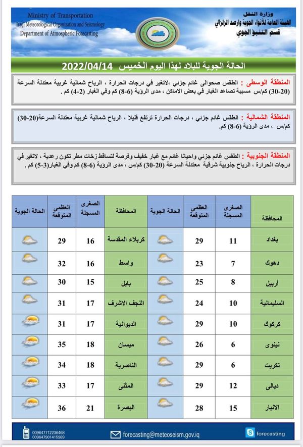 الطقس