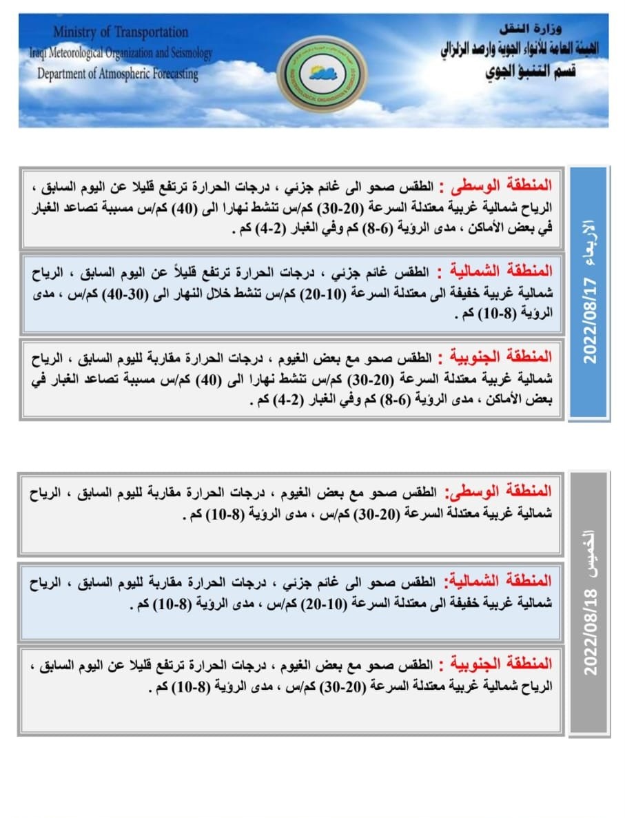 الطقس