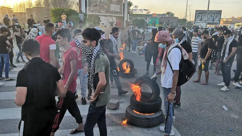 تظاهرات البصرة .jpg