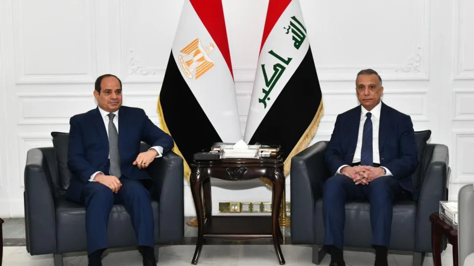 مصطفى الكاظمي وعبد الفتاح السيسي_0.jpg