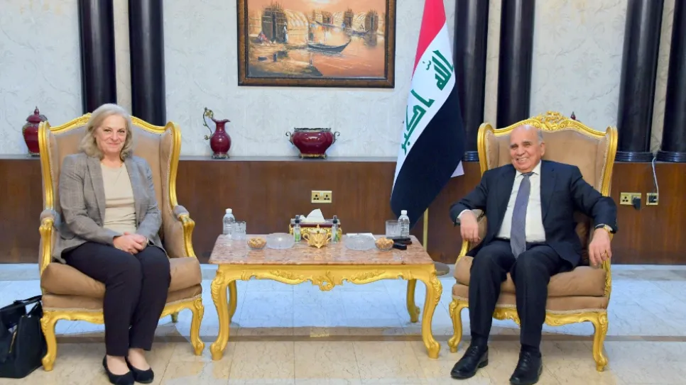 وزير الخارجية السفيرة الامريكية.PNG