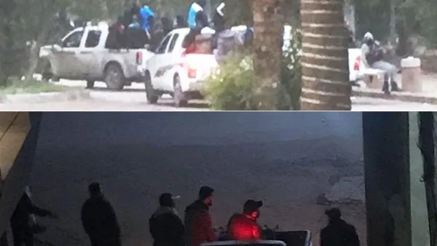 السنك هجوم مسلحين تظاهرات_0.jpg