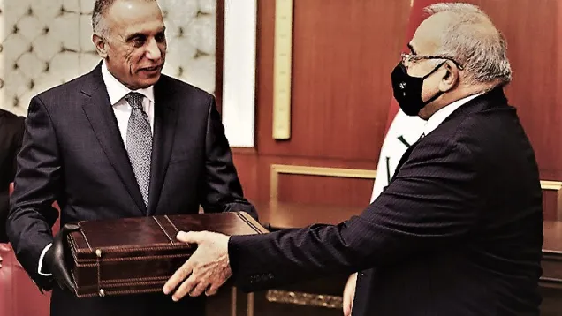 الكاظمي عادل عبد المهدي .jpg
